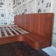Vintage Scandinavian teak bed 1960