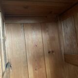 Wooden workshop locker