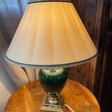 Ceramic and brass lamp Schuytener