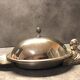 Silver-plated foie gras dome