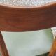 Pair of 50's Scandinavian style mahogany chairs