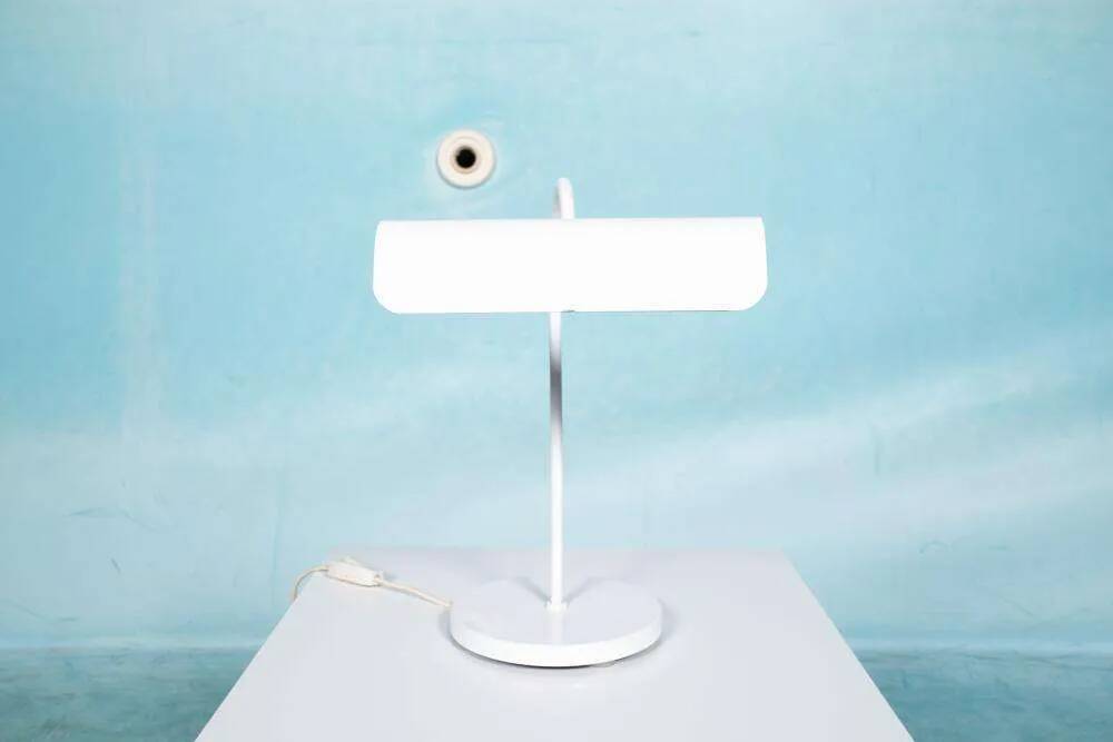 Lampe de bureau minimaliste des années 70, lampe de table Memphis OMI Sölken