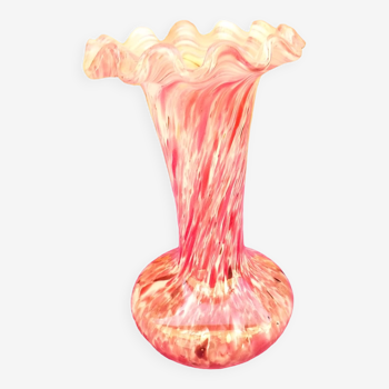 Vase "clichy" color pink