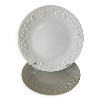 Assiettes de présentation, plats à gâteau Philippe Deshoulières