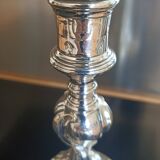 Louis XVIIIth century silver candlestick