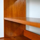 Swedish bookcase with display case