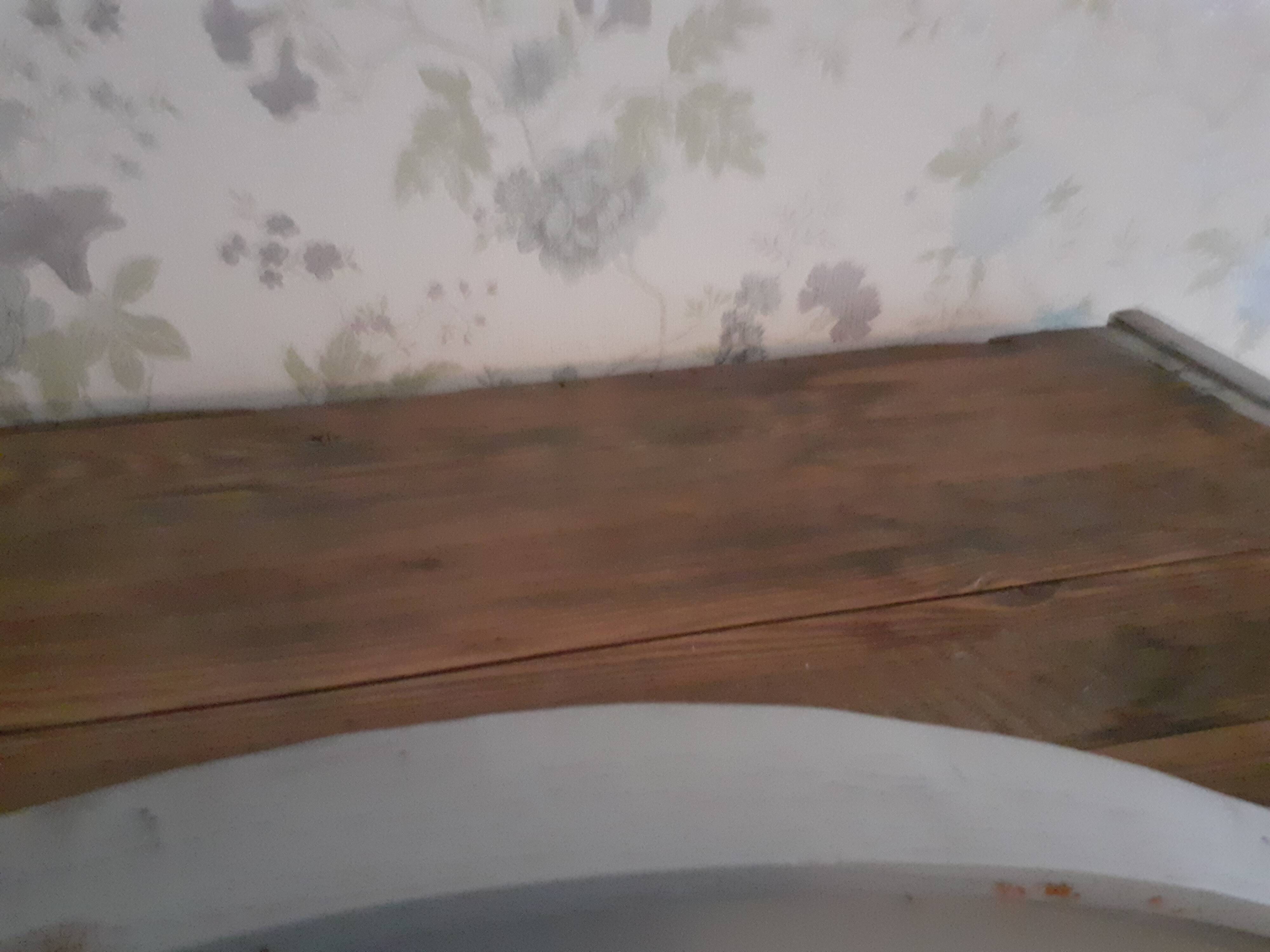 Vintage gray cabinet