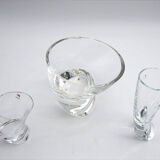 Angelo Mangiarotti for Cristallerie Il Colle 1970s drinking set