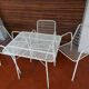 Ensemble de 3 chaises et table de jardin Emu modèle Rio