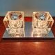 Applique murale double Ice Cube, Peill & Putzler, 1970