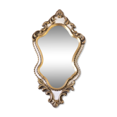 Miroir doré Deknudt 45x25cm
