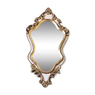 Golden mirror Deknudt 45x25cm