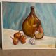 Still life with garlic and onions