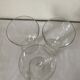 Ancient crystal foot glasses