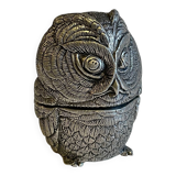 Pewter Owl Box by Etienne Sergent FRANCE