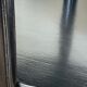 Gueridon console bois noir art déco