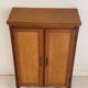 Buffet parisien rangement chaussure vintage 1970's  Hauteur : 101,5 cm