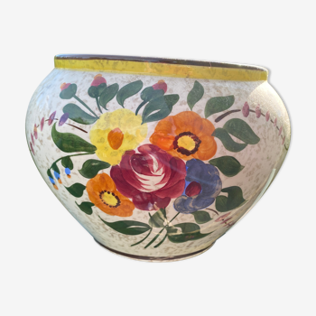 Vintage longchamp floral pot pot cover