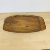 Scandinavian teak tray from the 60s