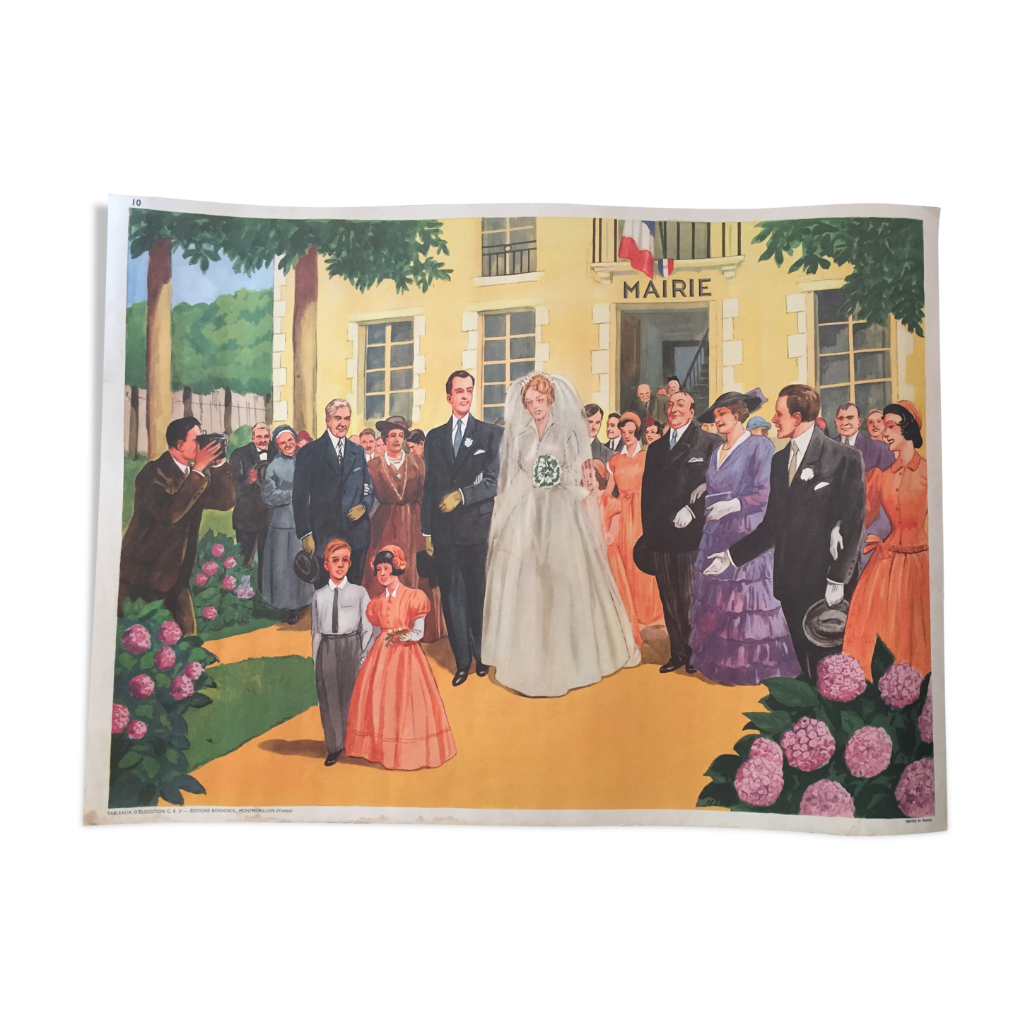Affiche "mariage/salon"