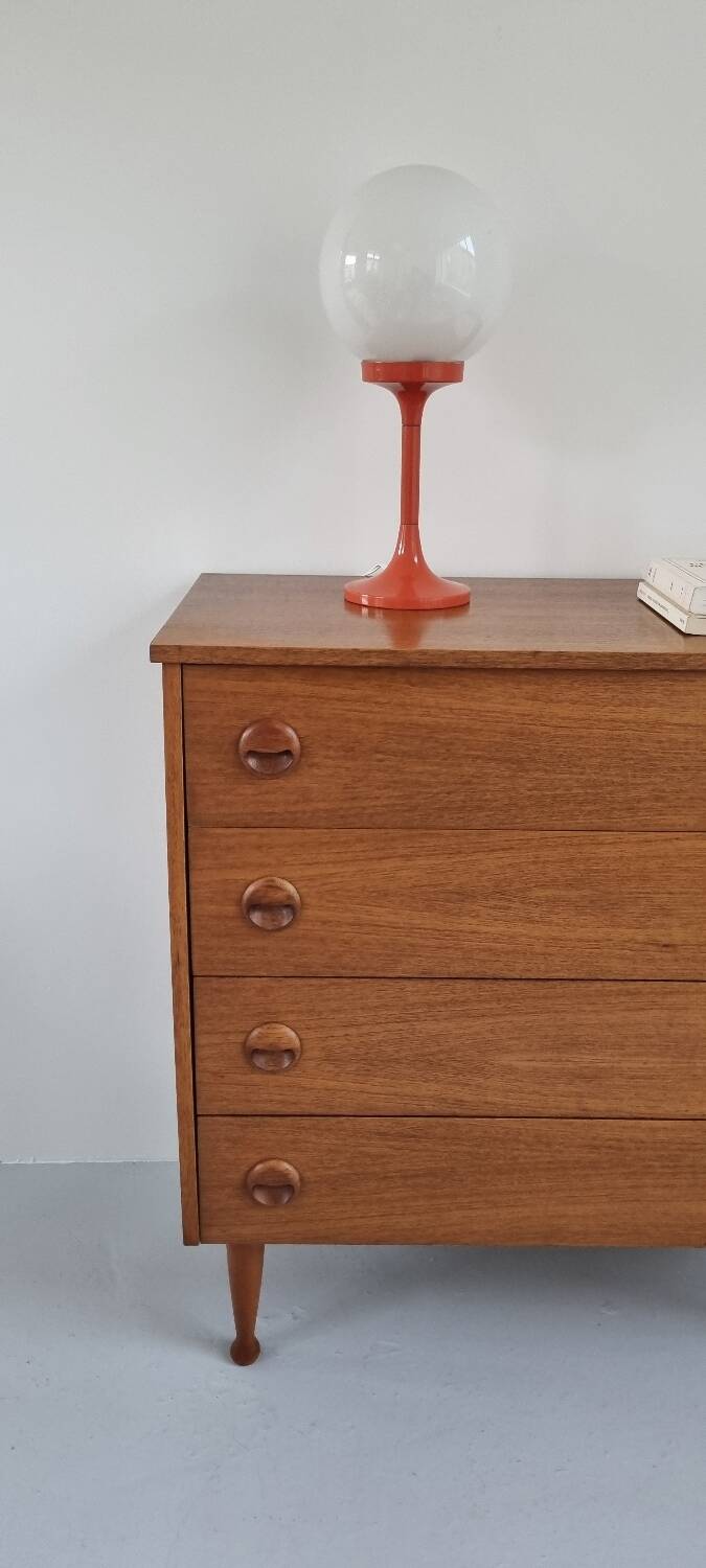 Teak chest of drawers 1960
