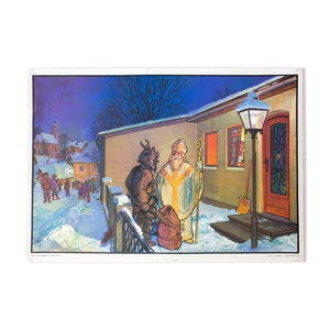 Affiche Krampus et la - autriche