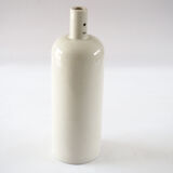 Bouteille en grès blanc