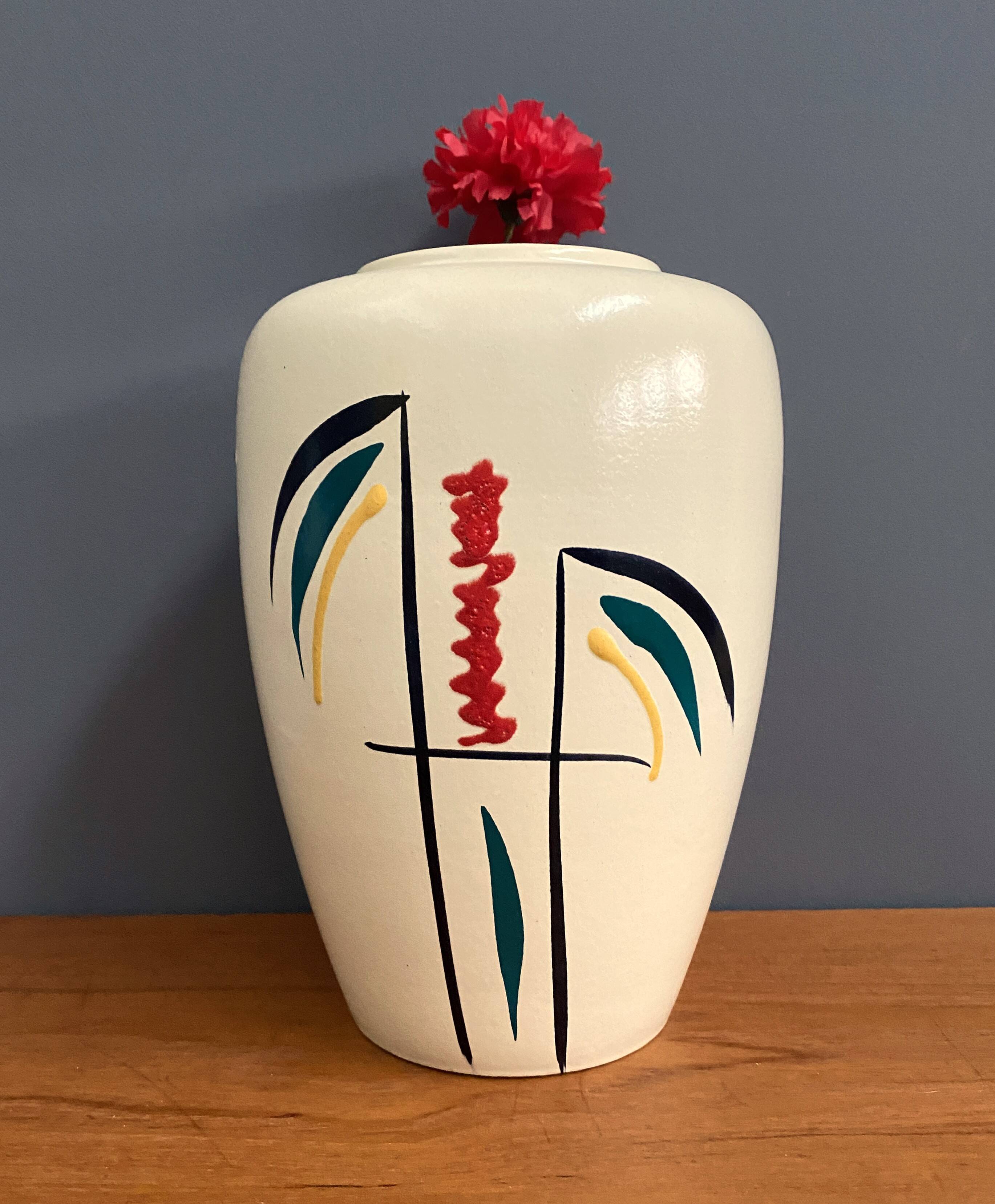 Colorful Scheurich vase model 239-40, 1960s