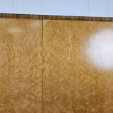 Art decò sideboard in thuja and walnut