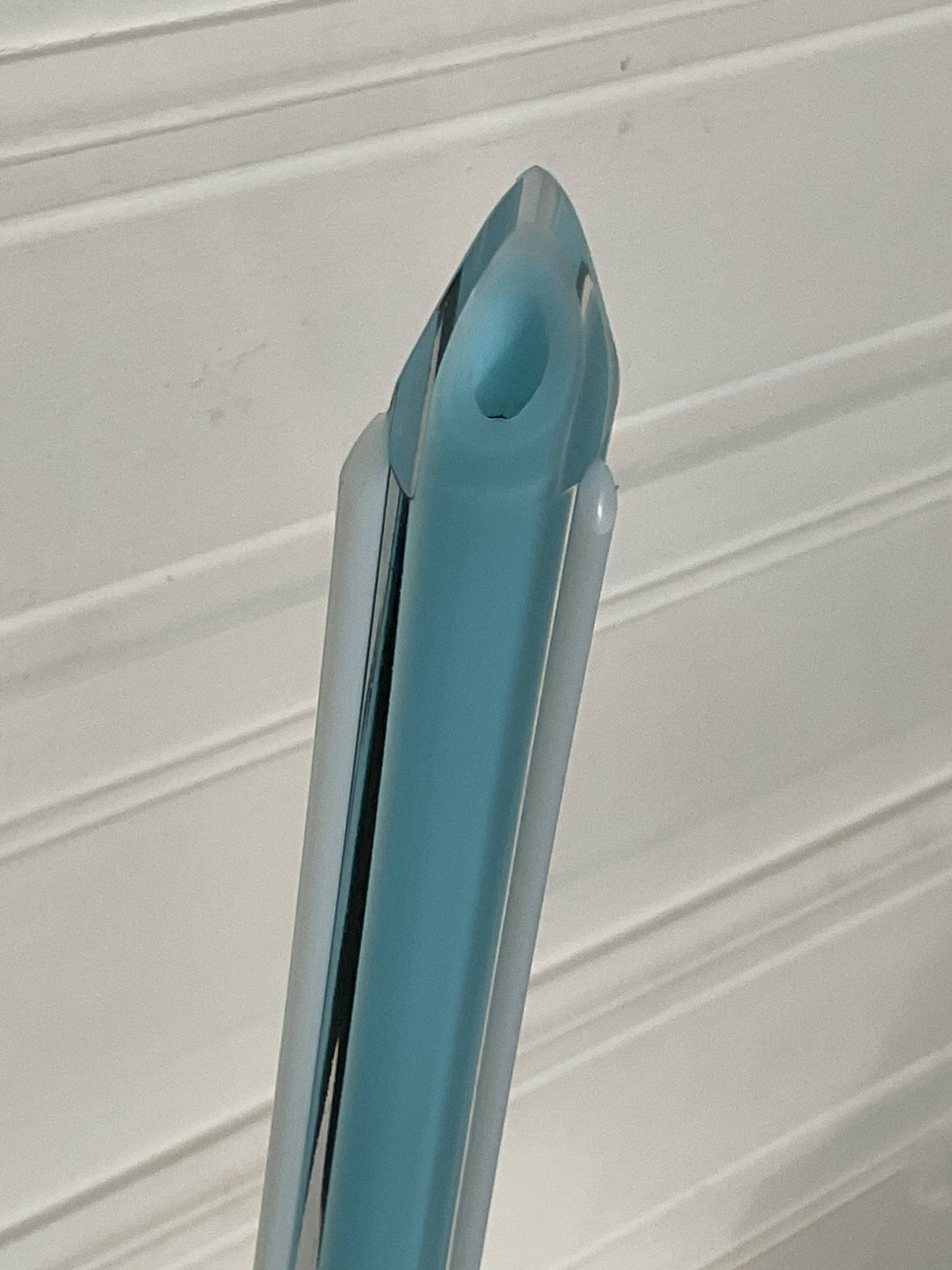 Large vintage Murano vase solitiflore