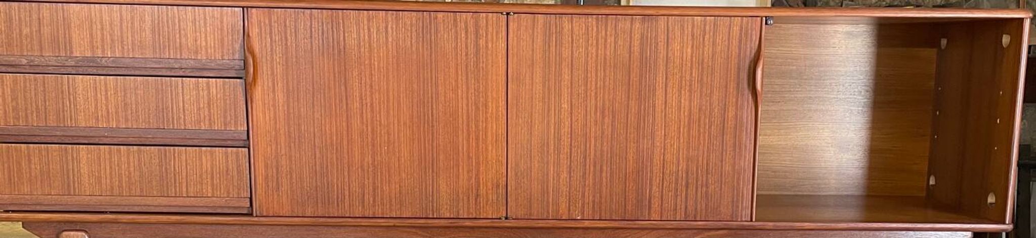 Vintage Scandinavian teak sideboard
