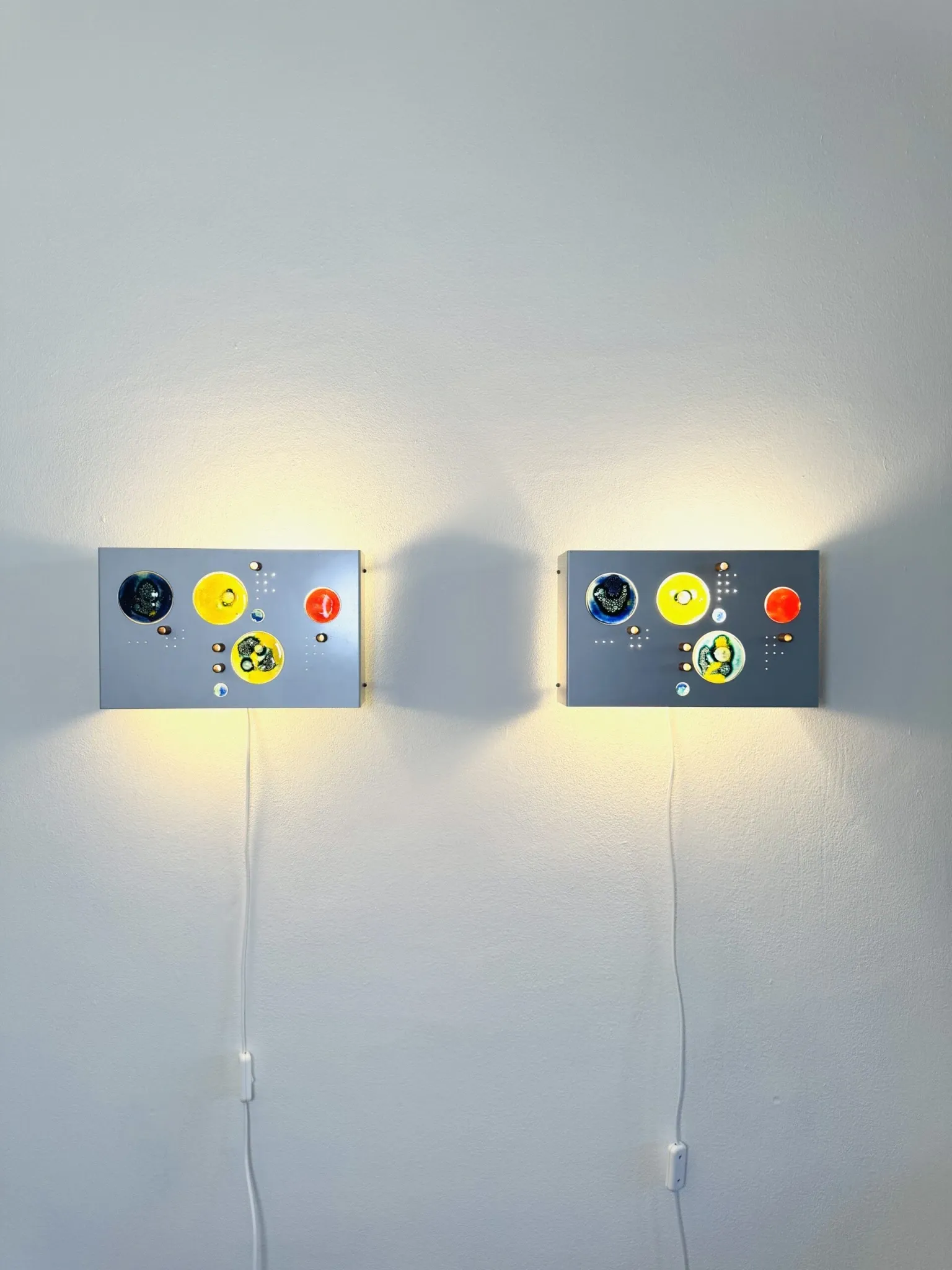 C-1701 Collage Wall Lamp By Willem Van Oyen For Raak Amsterdam, The Netherlands 1960S
