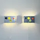 C-1701 Collage Wall Lamp By Willem Van Oyen For Raak Amsterdam, The Netherlands 1960S