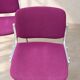 Set of 4 DSC 106 chairs by Castelli