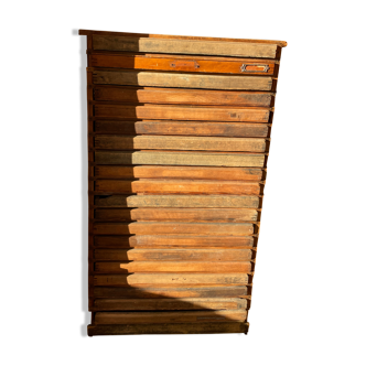 Printing furniture with 20 drawers