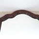 Louis Philippe mirror, mahogany, gendarme hat