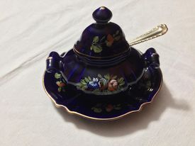 Blue Oven Sugar Bowl