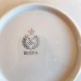 Lot de 2 petites assiettes Bavaria vintage