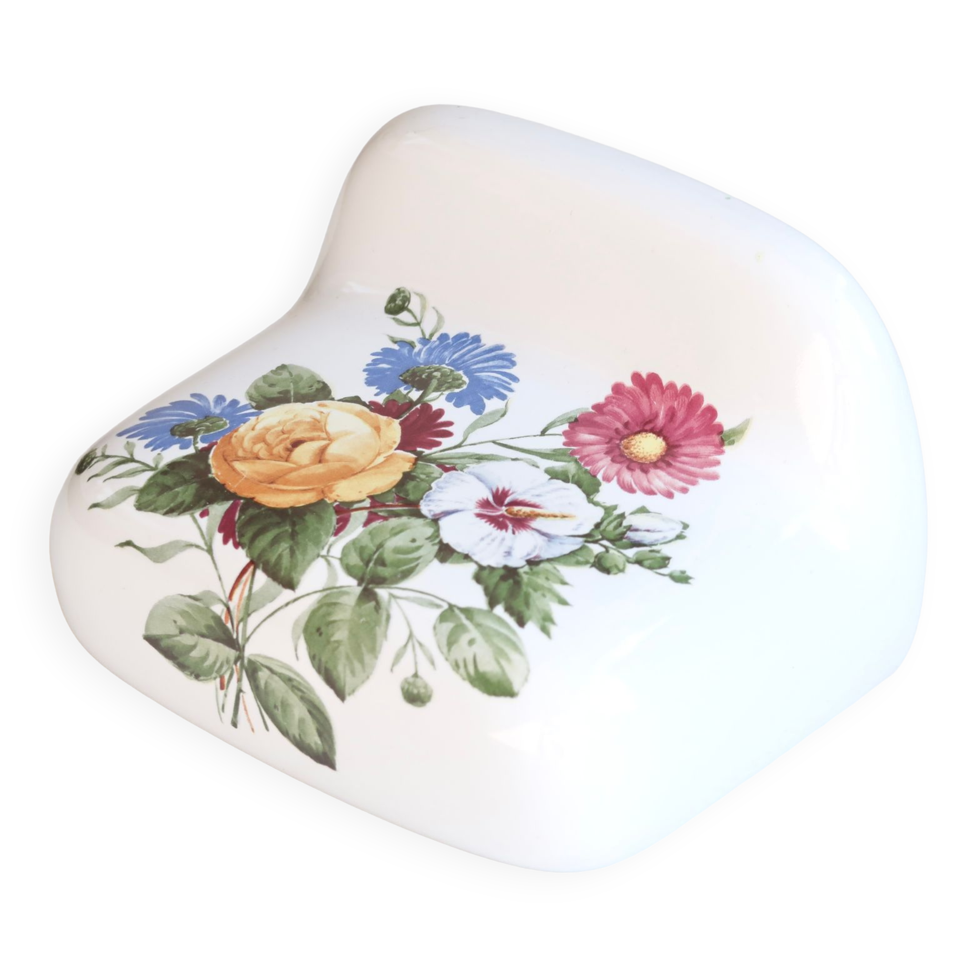 Porcelain toilet paper dispenser from Paris