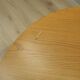 Oak desk, Italian design, 1970s, production: Italy