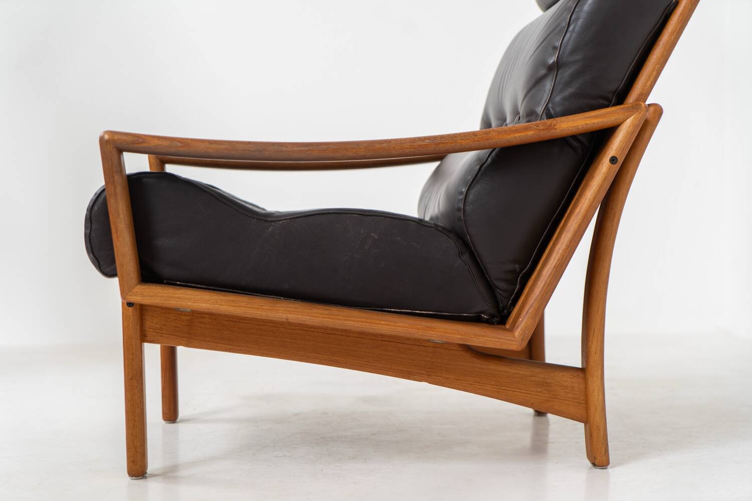 Fauteuil en teck de Glostrup