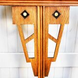 Art deco cloakroom coat rack