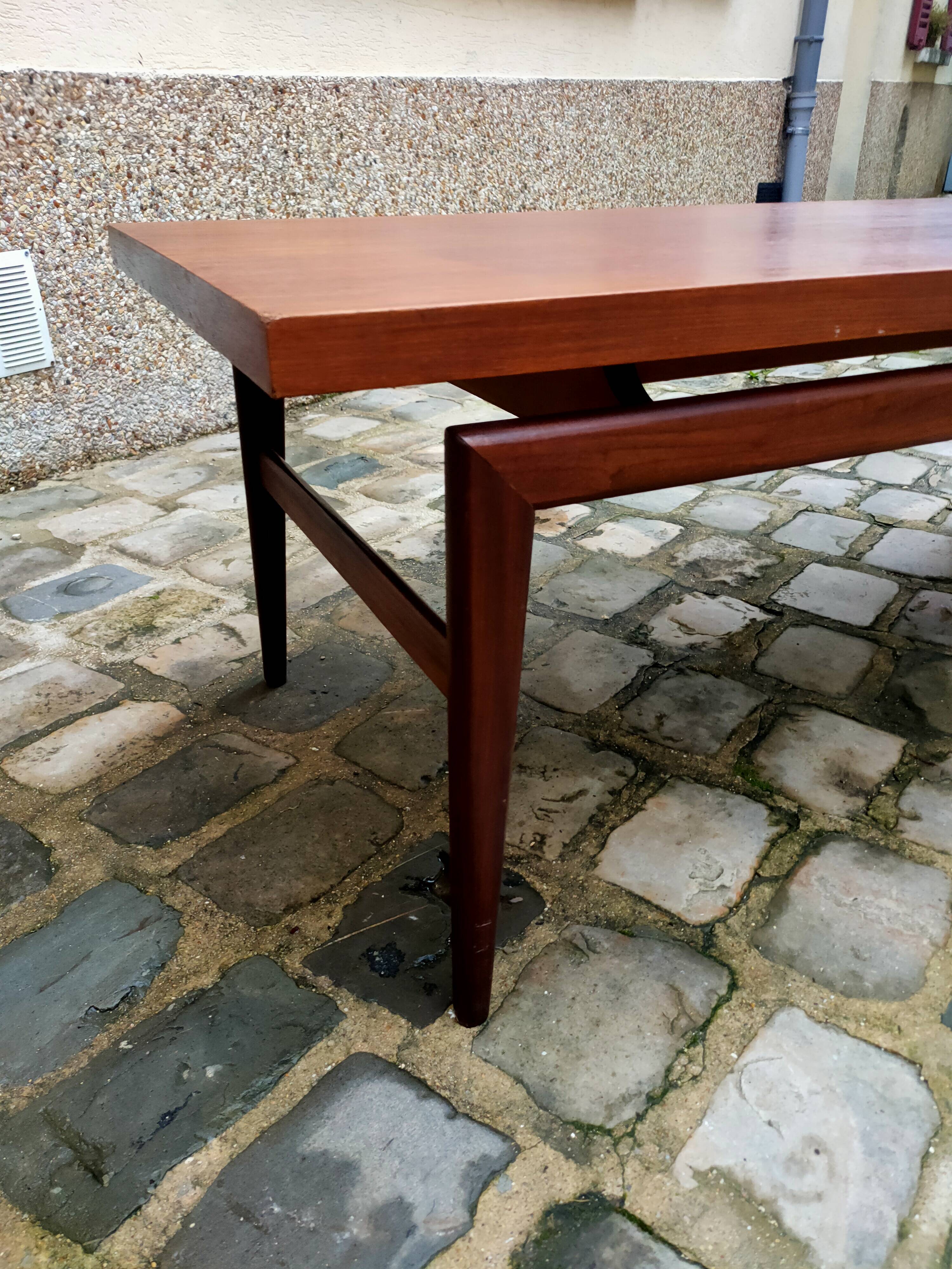Vintage teak coffee table