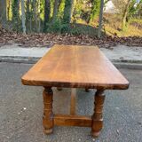 Navarro Argudo farmhouse coffee table in solid wood from Spain 110x50cm