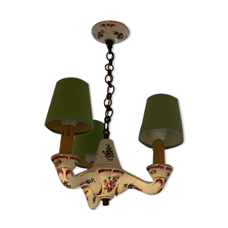 Ceramic chandelier