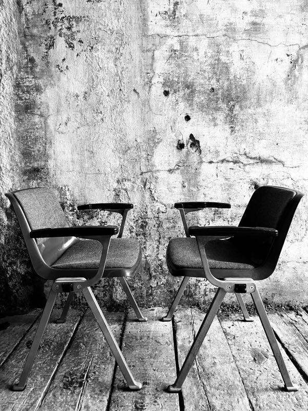 Wesifa vintage stacking chair – German space design from the 1960s