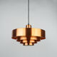 Danish vintage pendant lamp Roulet by Jo Hammerborg, Fog og Morup, 1963