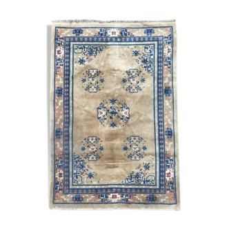 Tapis ancien chinois pekin  142x206 cm