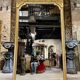 Louis XVI style gilded wood mirror from the Napoleonic III era, 2.75m x 1.48m.