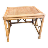 Small rattan coffee table